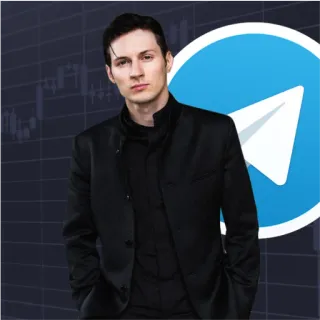 ✈️ Pavel Durov Telegram, founder, tech, entrepreneur, Pavel Durov, social media telegram sticker