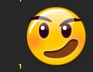 😮‍💨 Emoji, Sourire narquois, Visage, Jaune, Expression, Art numérique whatsapp sticker