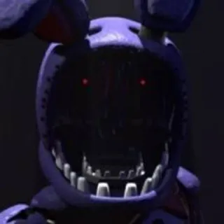 🌟 Bonnie Five Nights at Freddy's Animatronique, Horreur, Jeu vidéo, Effrayant, Cauchemar whatsapp sticker