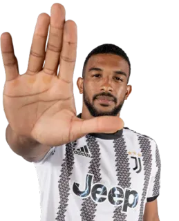 🔐 piłkarz, zawodnik, sportowiec, sport, gest ręką telegram sticker