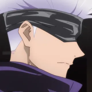 🤍 Satoru Gojo Jujutsu Kaisen anime, manga, gojo, satoru, character telegram sticker