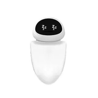 😴 robot, dormire, zzz, cartone animato, bianco telegram sticker