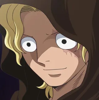 🔥 Sabo One Piece Anime, Mangá, One Piece, Sabo, Personagem, Com capuz telegram sticker