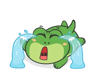 😭 katak, menangis, sedih, kartun, emosi, air mata telegram sticker