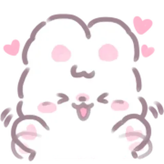 😆 süß, tier, kawaii, haustier, katze, aufkleber telegram sticker