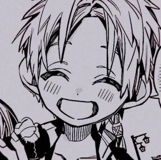 🧡 Minamoto Kou Toilet-bound Hanako-kun Anime, Mangá, Personagem, Fanart telegram sticker