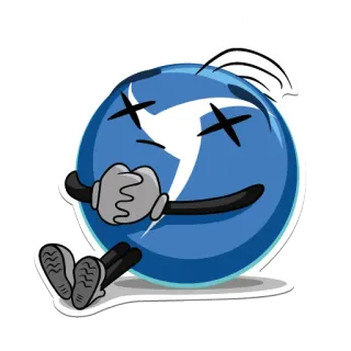 😐 bomba, desenho animado, morto, violência, ofensivo telegram sticker