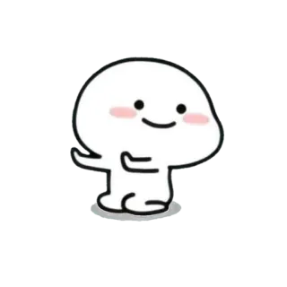 🪃 dễ thương, hoạt hình, nhân vật, mỉm cười, thân thiện telegram sticker
