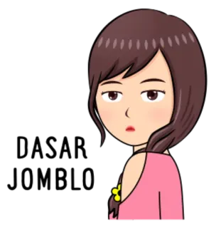 🙎 desenho animado, mulher, menina, retrato, ilustração, adesivo whatsapp sticker