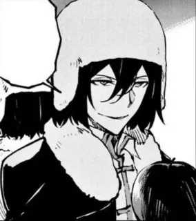 🌟 Fyodor Dostoevsky Bungo Stray Dogs アニメ, マンガ, キャラクター, 悪役, ドヤ顔 telegram sticker