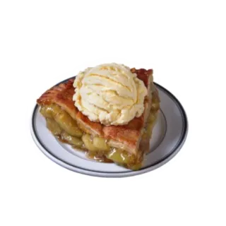 🍰 pai, makanan penutup, pai apel, es krim, makanan telegram sticker