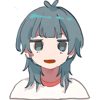 🙃 动漫, 卡通, 角色, 人物, 漫画, 贴纸, 头像 whatsapp sticker