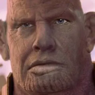 👴 Thanos Marvel, vilão, história em quadrinhos, super-herói telegram sticker