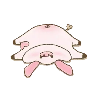 ๐ ๋ผ์ง, ๋๋ฌผ, ๊ท์ฌ์ด, ์คํฐ์ปค, ๋งํ, ์ผ๋ฌ์คํธ whatsapp sticker