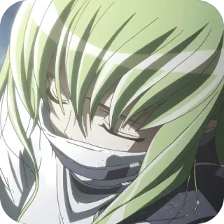 🫥 C.C. Code Geass whatsapp sticker