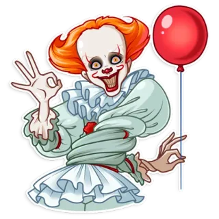Pennywise telegram stickers