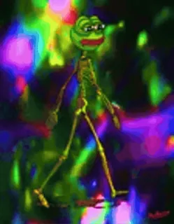 🕺 Pepe the Frog Pepe, Frosch, Meme, Internet-Meme, Tanzen whatsapp sticker