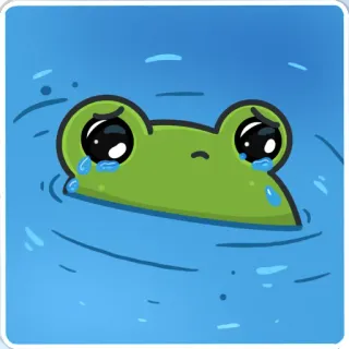 Лягуш @belkabebelka telegram stickers