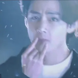 😎 V K-Pop, Idol, Sänger, V, BTS, Koreanisch telegram sticker