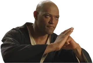 👊 Morpheus The Matrix Morpheus, Matrix, Film, Charakter whatsapp sticker