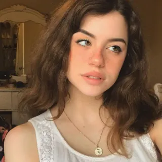 💞 retrato, mujer, chica, morena, collar, selfie telegram sticker