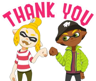 😁 THANK YOU спасибо, дружба, мультфильм, привет, праздник whatsapp sticker