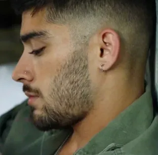 😔 Zayn Malik 男性, 人, 歌手, 有名人, ゼイン・マリク telegram sticker