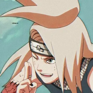 🌟 Deidara Naruto Deidara, Naruto, anime, manga, character, sticker telegram sticker