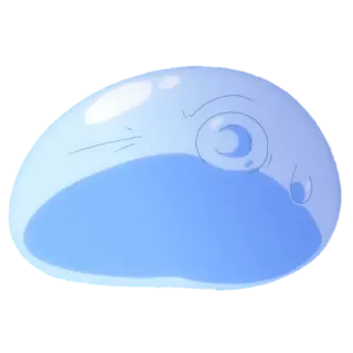 😉 Rimuru Tempest That Time I Got Reincarnated as a Slime Аниме, Слизь, Исекай, Фэнтези, Римуру telegram sticker