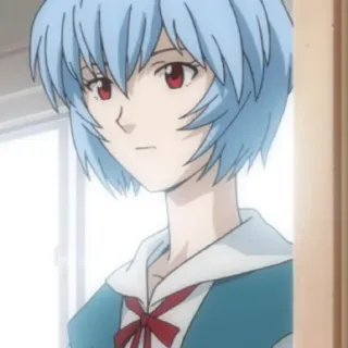 🔪 Rei Ayanami Neon Genesis Evangelion Anime, Manga, Rei Ayanami, Evangelion, Postać, Dziewczyna telegram sticker