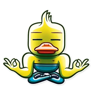 Gus The Duck telegram stickers