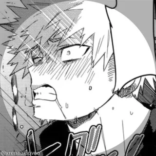 💫 Katsuki Bakugo My Hero Academia Anime, Manga, Bakugo, Katsuki telegram sticker
