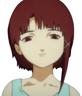 Let's all love Lain whatsapp stickers