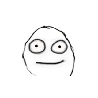 ☺️ Meme, Cara, Divertido, Expresión whatsapp sticker