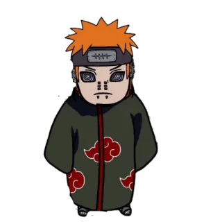 Мини Акацуки telegram stickers