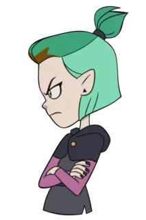 😠 Amity Blight The Owl House Hoạt hình, Tức giận, Nhân vật, Phù thủy, Tai họa telegram sticker