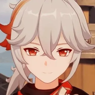 🍁 Kaedehara Kazuha Genshin Impact anime, video game, genshin impact, kaedehara kazuha, character telegram sticker