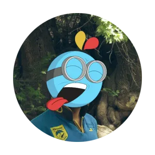 😴 การ์ตูน, ภาพประกอบ, ตลก, ลิ้น, แอนิเมชัน telegram sticker