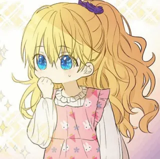 🎀 การ์ตูน, เด็ก, เด็กผู้หญิง, ภาพประกอบ, น่ารัก, อนิเมะ telegram sticker
