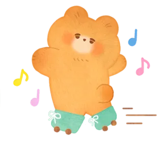 Acorn Pupil Bear3 @moe_sticker_bot telegram stickers