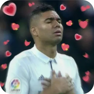 💋 Casemiro Real Madrid telegram sticker