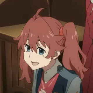 🍧 Anime, Cartoon, Personage, Meisje, Schattig, Illustratie telegram sticker
