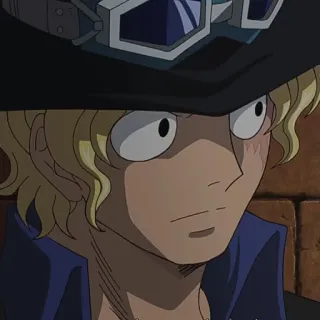 🔥 Sabo One Piece Anime, Sabo, One Piece, Personagem telegram sticker