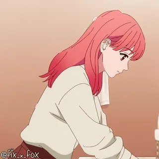 😨 Narumi Momose Wotakoi: Love Is Hard for Otaku telegram sticker