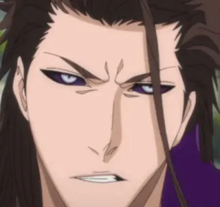 😡 Sosuke Aizen Bleach anime, villain, aizen, sosuke, evil telegram sticker