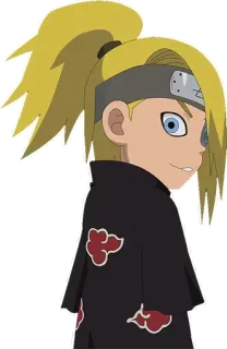 🤓 Deidara Naruto Anime, Naruto, Deidara, Sticker, Manga, Akatsuki whatsapp sticker