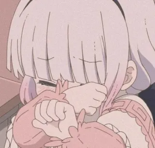 🎀 Kanna Kamui Miss Kobayashi's Dragon Maid 动漫, 康娜, 康娜卡姆依, 小林家的龙女仆, 可爱, 卡哇伊, 龙 telegram sticker