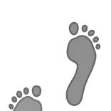 👣