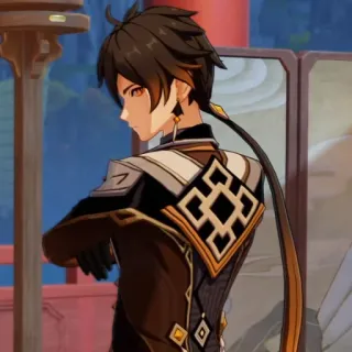 💰 Zhongli Genshin Impact Anime, Video game, Genshin Impact, Zhongli, Karakter, Geo, Archon telegram sticker