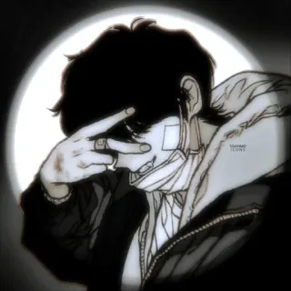 🐚 Аниме, Персонаж, Мультфильм, Рисунок, Манга, Искусство telegram sticker